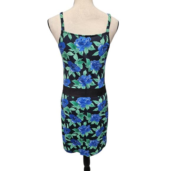 Vero Moda y2k Zip Front Ruched Dress Sz Med Indie Sleaze Party Club Wear - Picture 3 of 8